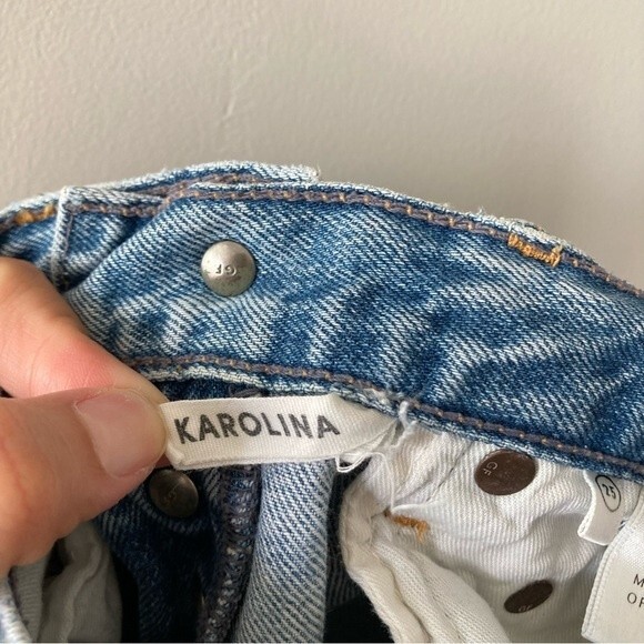 GRLFRND Karolina High Rise Jeans in Tough Love 25 - Picture 9 of 10